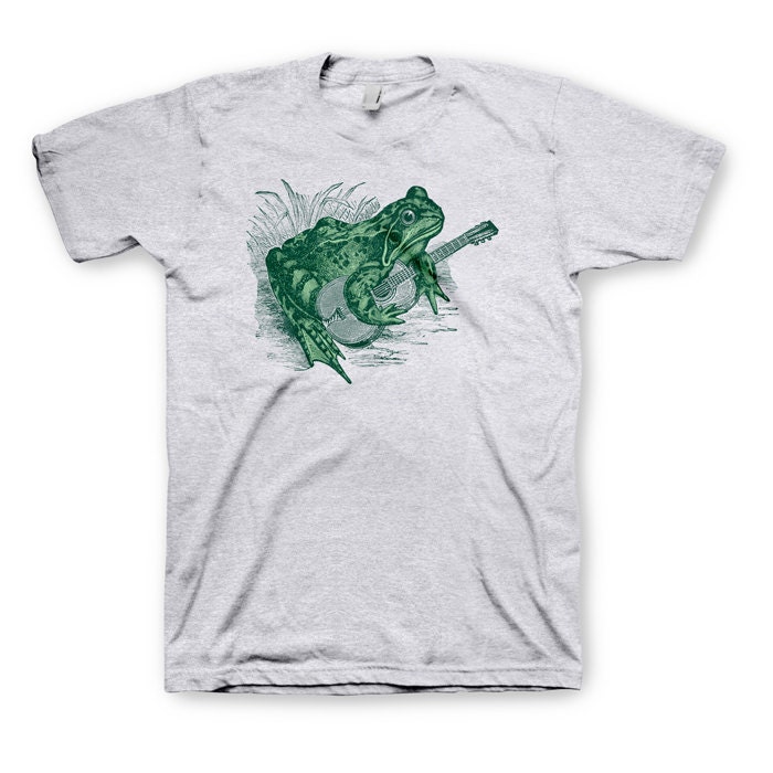 Frogtar- Handprinted Tee Shirt