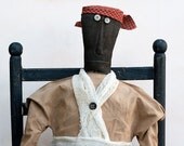 Primitive Doll - Extreme Primitive Folk Art Doll