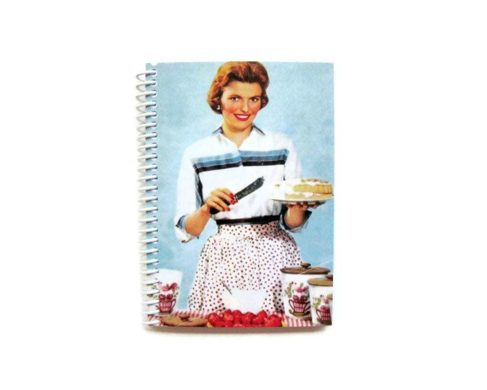 Preparing the Cake - Notebook Spiral Bound - 4 x 6