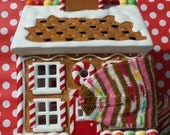 RESERVED ORDER for Joy Jarus Gingerbread self striping sock yarn