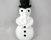 Snowman Cthulhu Ornament