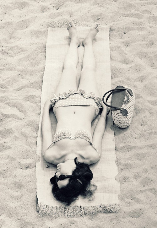 Lollia - Vintage Restored Photography Print