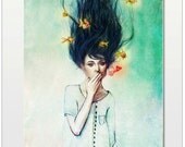 It Just Slipped Out Print by BrokeBot 8x10