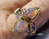 Wire Jewelry Tutorial -  Marcella Crystal Ring 2 - Instant Downloadable PDF File