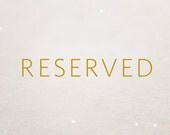 reserved for Maggie