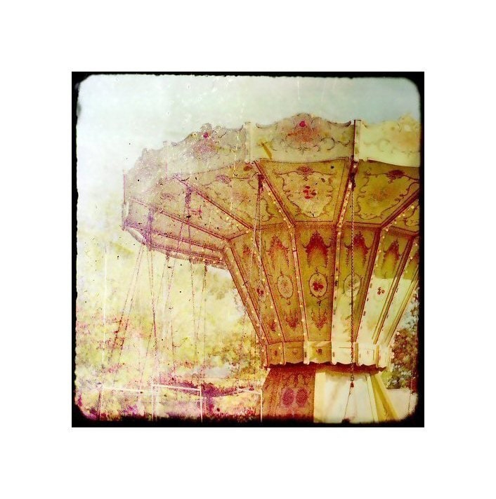 Fair art - Fair photography - Carnivale - Carousel art - Fine art photography print -  Ttv - 7x7 - Nostalgia