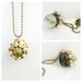 Soldered Bauble Angel Necklace, Vintage Assemblage Pendant, Pastel Beaded Pendant, Shabby Chic Necklace, Gift for Bridesmaids, Angel Cha