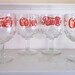 Vintage Coca Cola, Pepsi Glasses - Set of 4