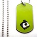 Polaroid Dog Tag - Hand-painted in Oil Enamel - Man Jewelry - Unisex Necklace - Photography Nerd