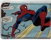 VINYL Comic Book Wallet - Vintage Spider Man Design 8