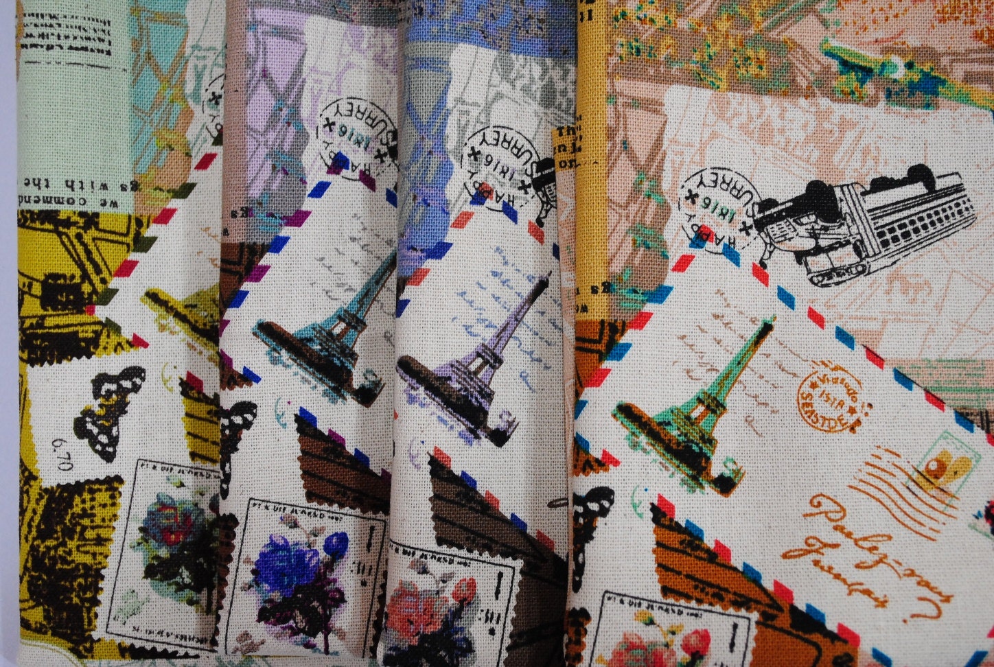 Go Explore Linen Fabric Fat Quarter