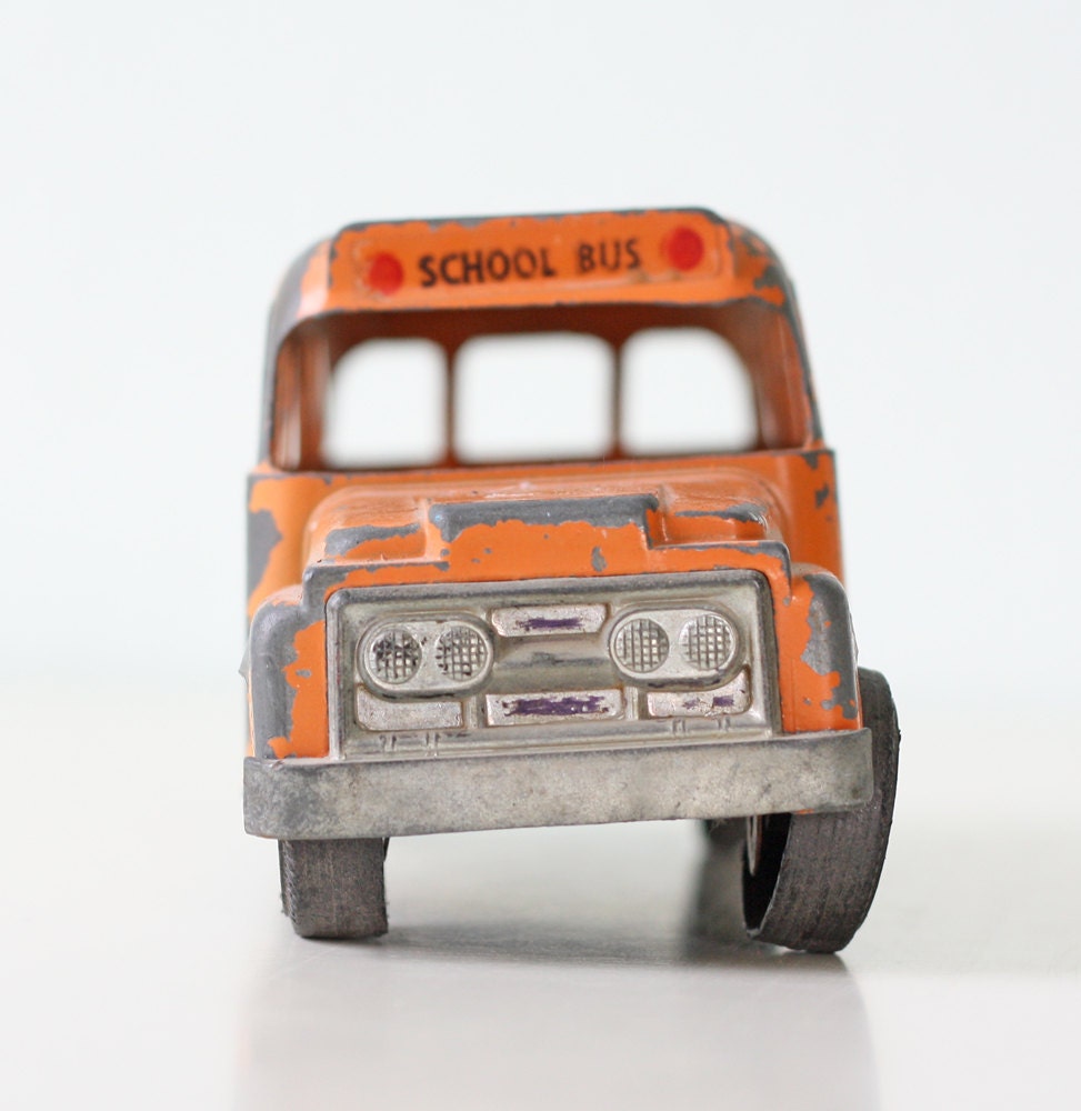 Vintage School Bus by Hubley USA