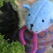 Pogo - Griffin, handmade small bear, sustainable toy