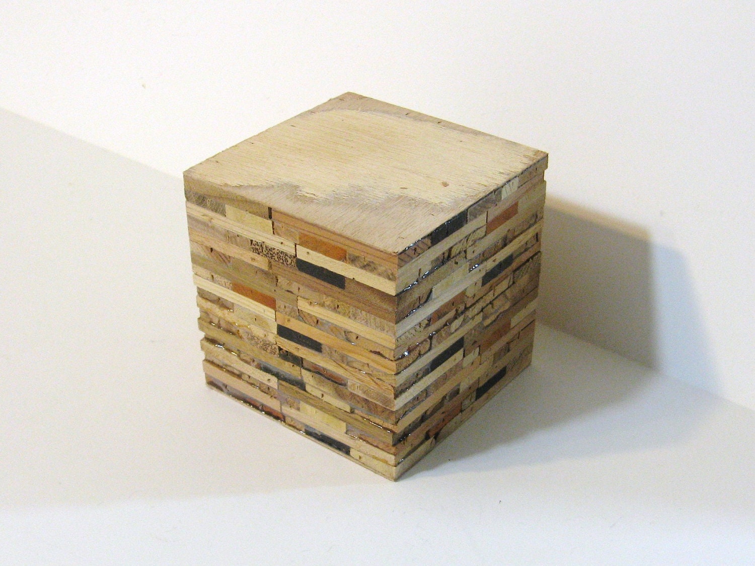 Laminated Block Of Wood  Bowl Blank