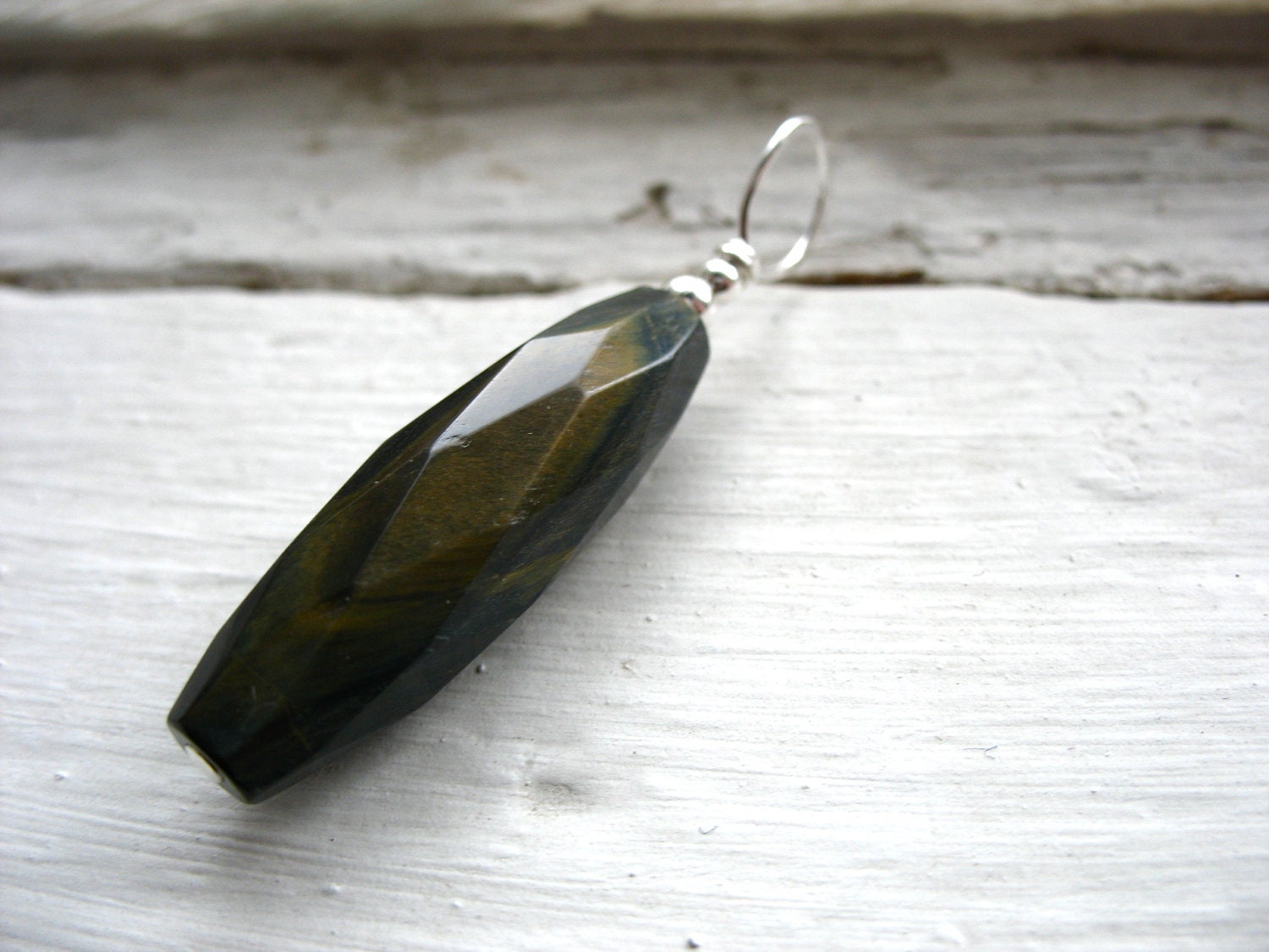 Tigereye Pendant, Tigers Eye Stone Pendant Necklace, handmadeTigereye Stone Jewelry, FREE Shipping