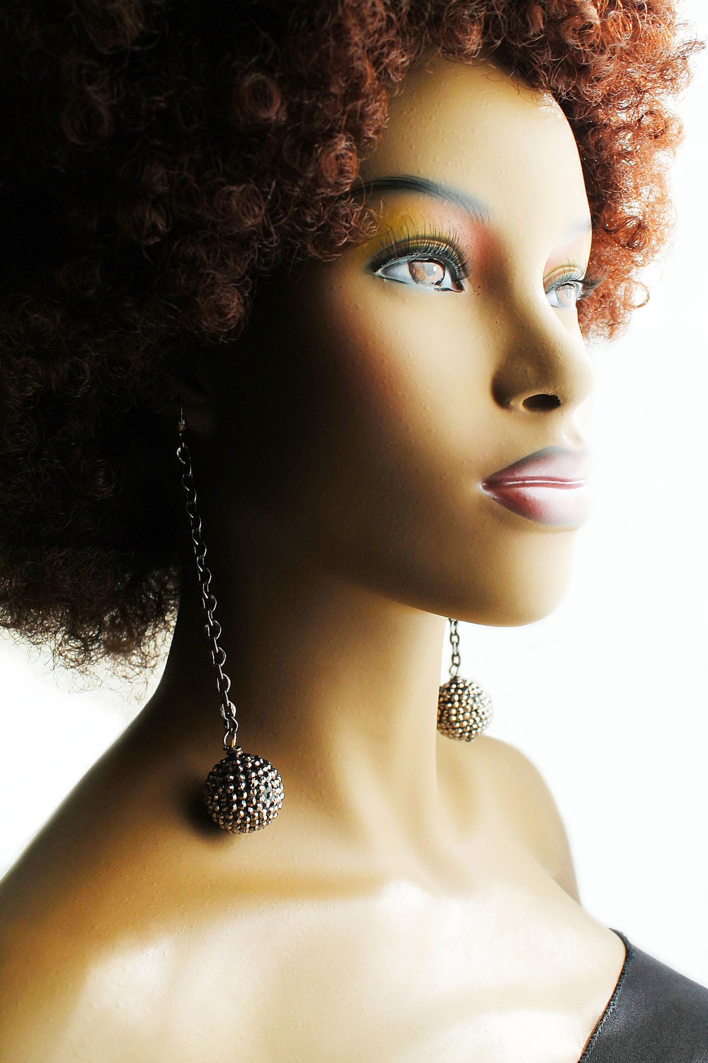Disco Nights Mirror Ball Earrings