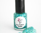 Under the Sea Nail Polish Custom-Blended Glitter - Large Bottle - 15ml - Handmade