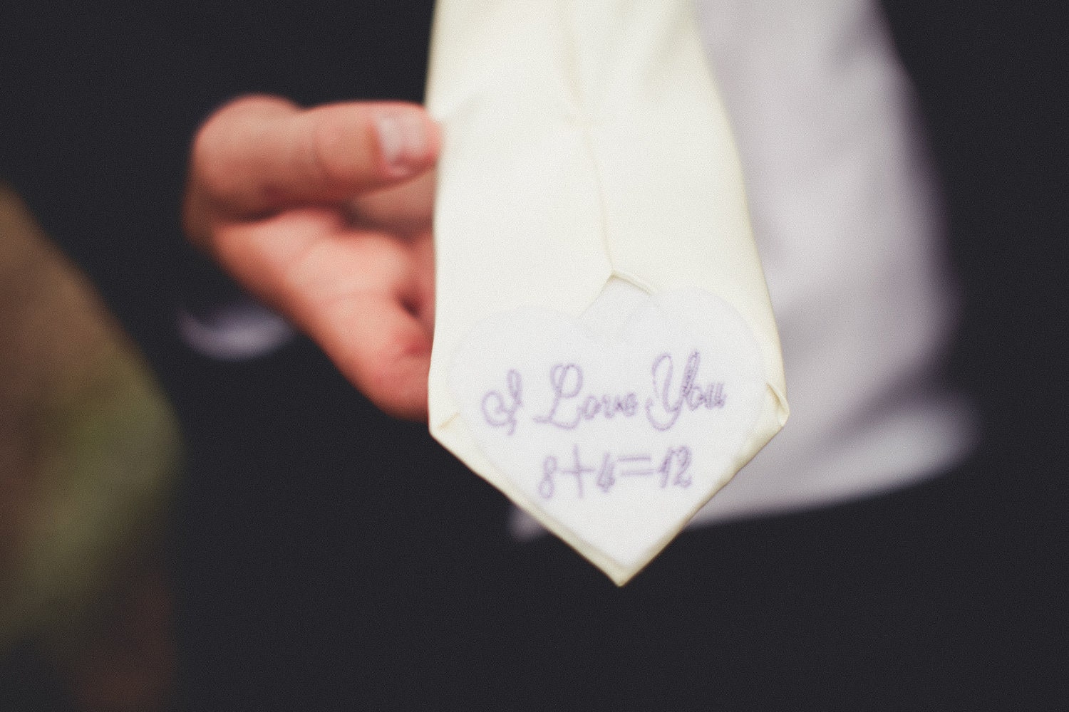 Wedding Tie Label Personalized ..."My Original"...