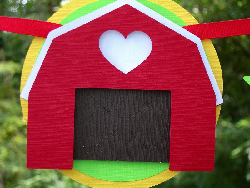 Farm Friends Highchair Banner MADE TO ORDER
