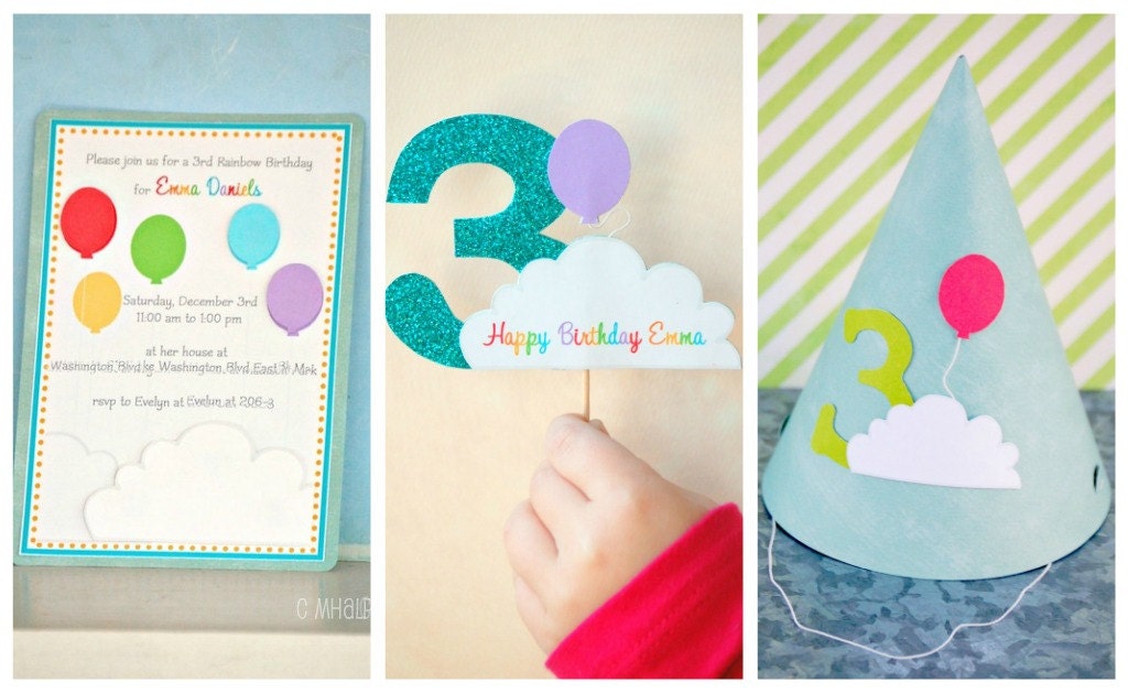 The Vintage Balloon Collection - Fantastic Favor Tags with bags from Mary Had a Little Party