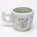 Mug with 4 Eyed Bearhead with bowtie and Cryptic Pyramid
