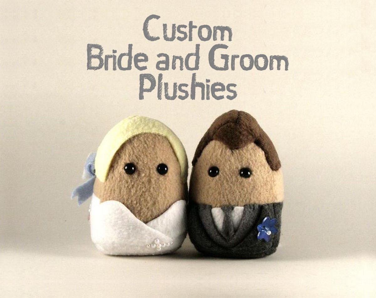 Personalized Wedding Couples, Great for Cake Toppers and Gifts