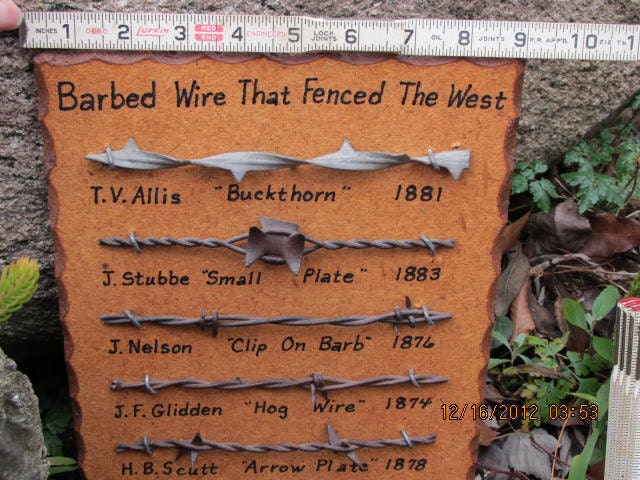 1880s Barbed Wire Collection Cowboy Wild West By Trilliumhillart