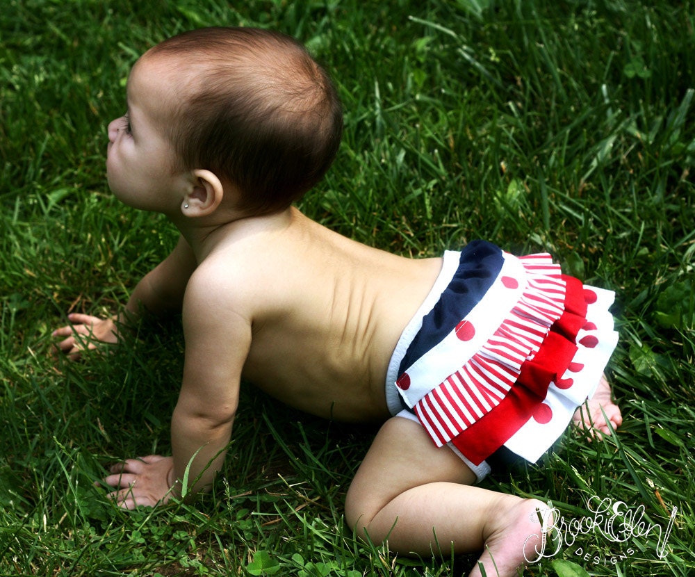 Ruffled Diaper Cover Swim Diaper CUSTOM MADE One Size