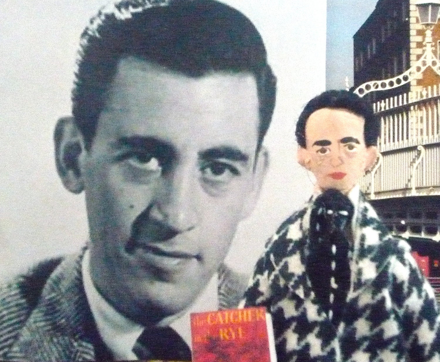 J.D. Salinger Doll Miniature Author of The Catcher in the Rye