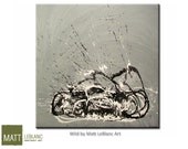 Silver Grey Painting - Abstract Art - Acrylic Painting - Wall Decor - Original Painting - Splash Series - 36x36