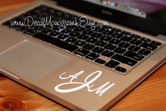 3 inch Monogram Vinyl decal