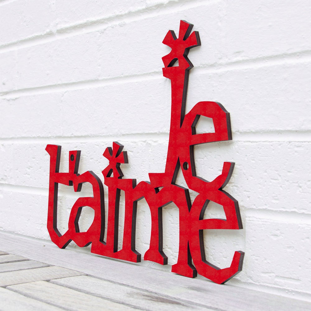 Je T'aime (I love you French sign, valentine) - spunkyfluff
