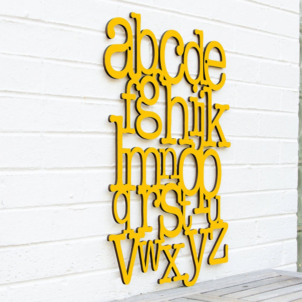 Alphabet on the Wall (ABC, ABCs)