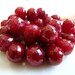 456Ctw---1/2 Strand--AAA Outrageous Genuine Bright Ruby Red Faceted Teardrop Briolettes