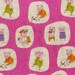 Nursery Versery---Itsy Bitsy in Pink-1 yard--Heather Ross for Kokka Fabrics