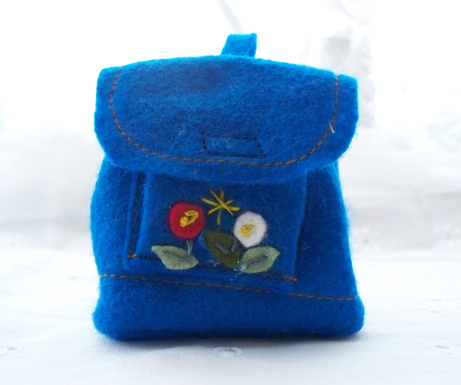 American Girl Doll Accesories - or 18 inch doll - Decorated School Backpack