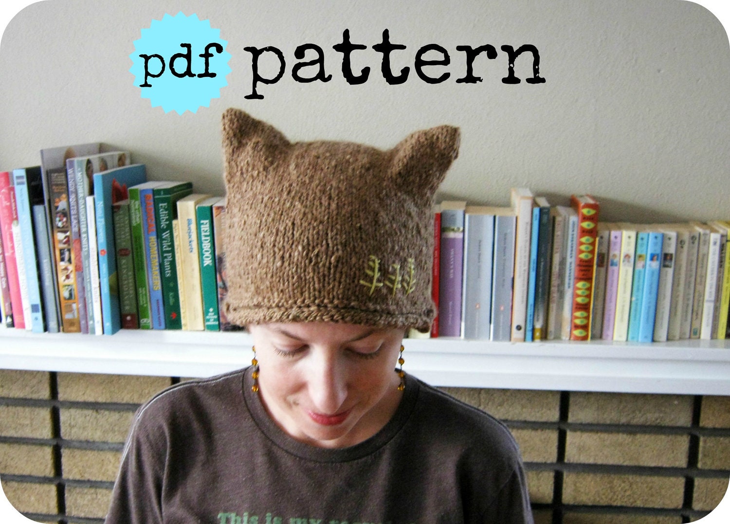 PDF Knitting Pattern Woodland Creature Hat