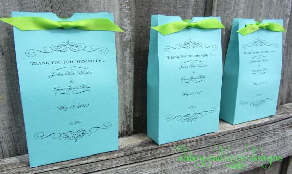 Tiffany Blue Party Favors