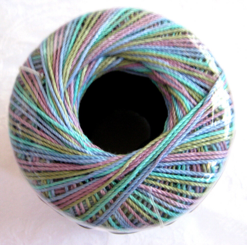 Aunt Lydias Fashion 3 Crochet thread Multi by crochetgal