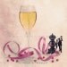Food photography, Wedding champagne flutes, Wine or Champagne Glass, French wine, Champagne print, The Champagne bubbler, 8x8 (20x20cm)