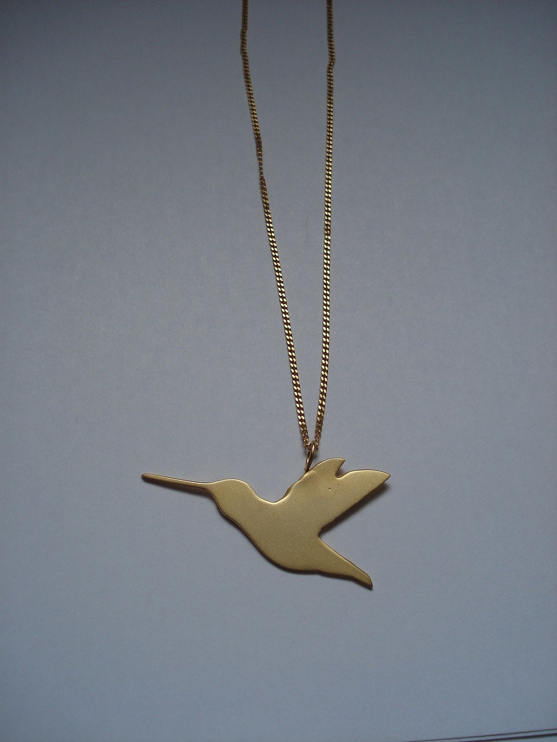 Hummingbird Necklace ( Long)