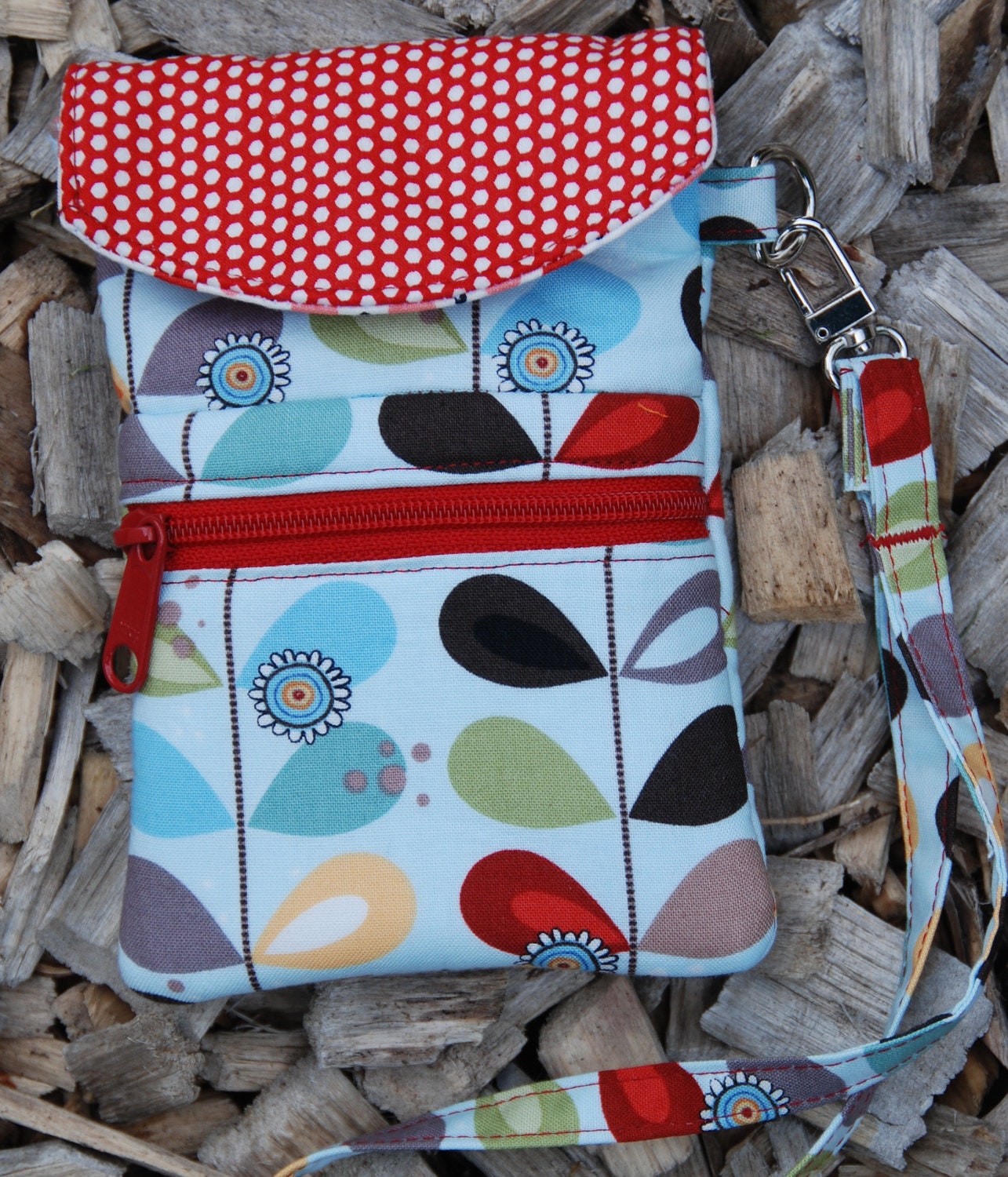 TrilliumDesign Cell phone iPhone 5 Wristlet Pattern PDF