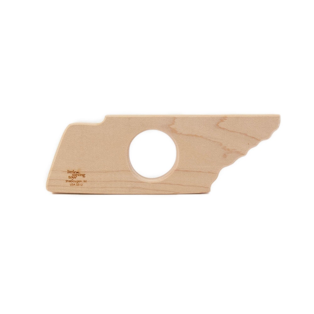 Wood Toy Tennessee State wooden teether baby toy