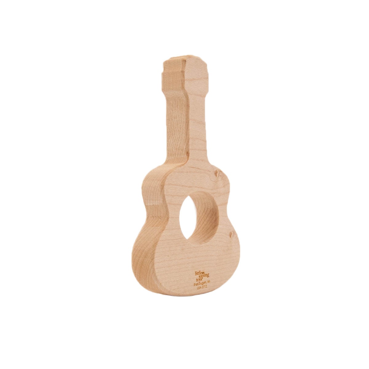 Wood Teether Guitar wooden toy natural baby toy