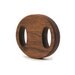 wooden toy baby rattle, walnut baby gift