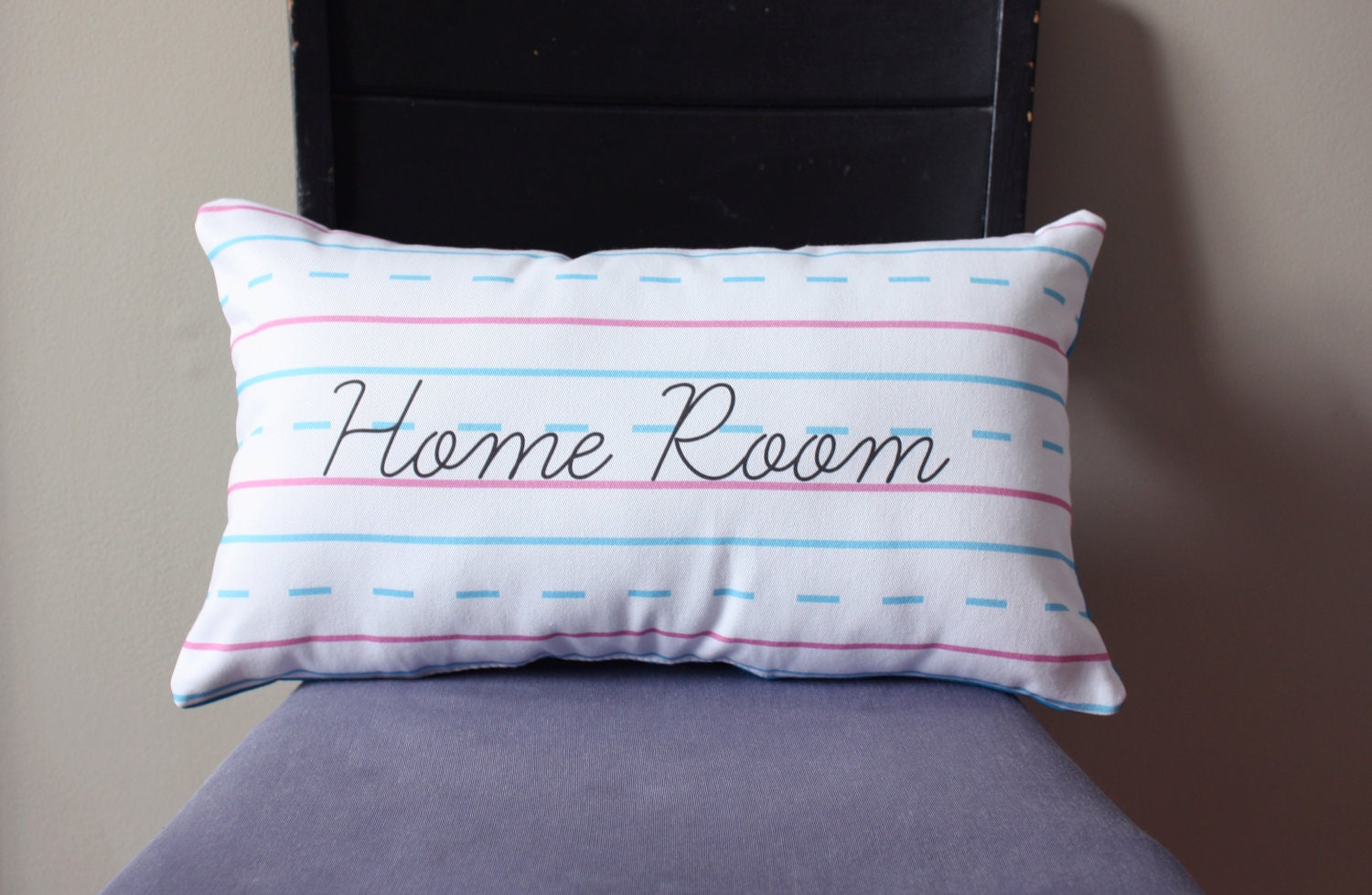 Penmanship Pillow - Home Room