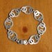 Vintage W. E. Richards Sterling Silver Interlocking Knot Bracelet