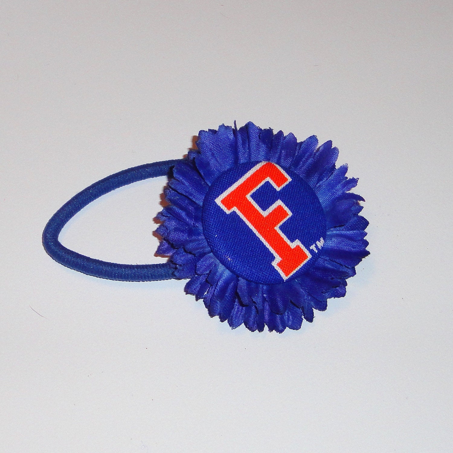 Flower Florida Gator Ponytail Holder