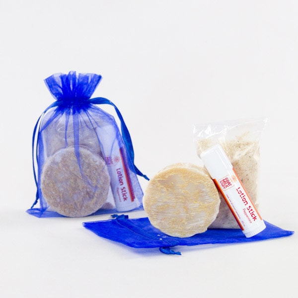 Goat Milk Soap Foot Scrubby Gift Pack
