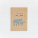 Hurray Un Bebe Card